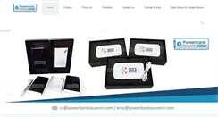 Desktop Screenshot of powerbanksouvenir.com